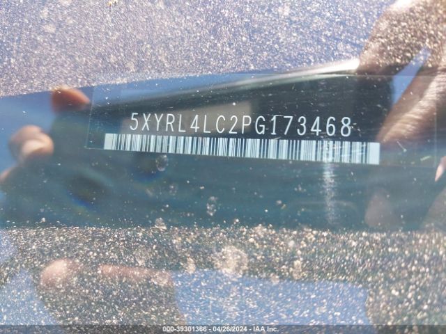 5XYRL4LC2PG173468 KIA SORENTO S