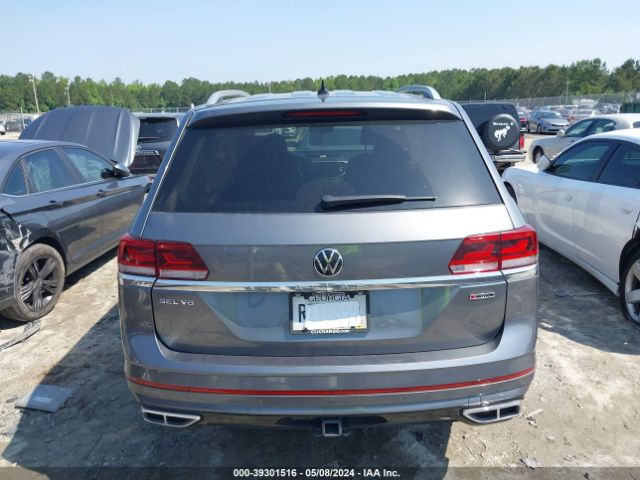 1V2SR2CA2MC555842 Volkswagen Atlas 3.6l V6 Sel R-line