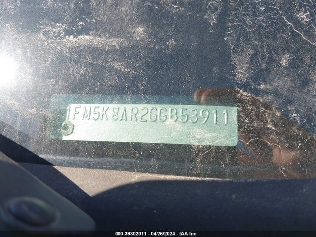Ford Utility Police Interceptor 2016 1FM5K8AR2GGB53911 Image 17