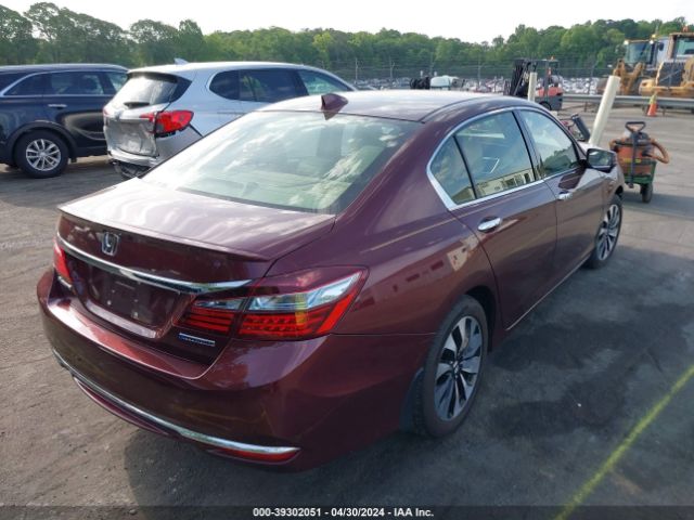 JHMCR6F54HC001511 Honda Accord Hybrid Ex-l