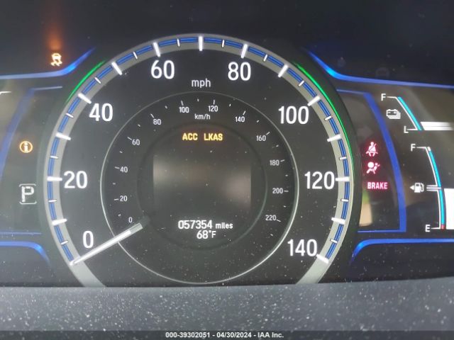 JHMCR6F54HC001511 Honda Accord Hybrid Ex-l