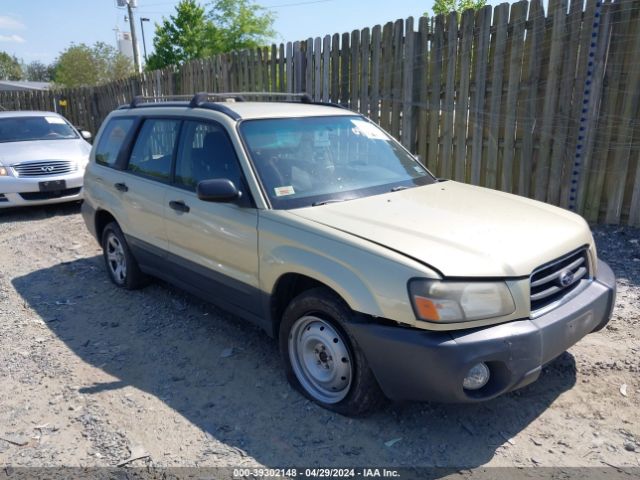 Auction sale of the 2003 Subaru Forester X, vin: JF1SG63653H726195, lot number: 39302148