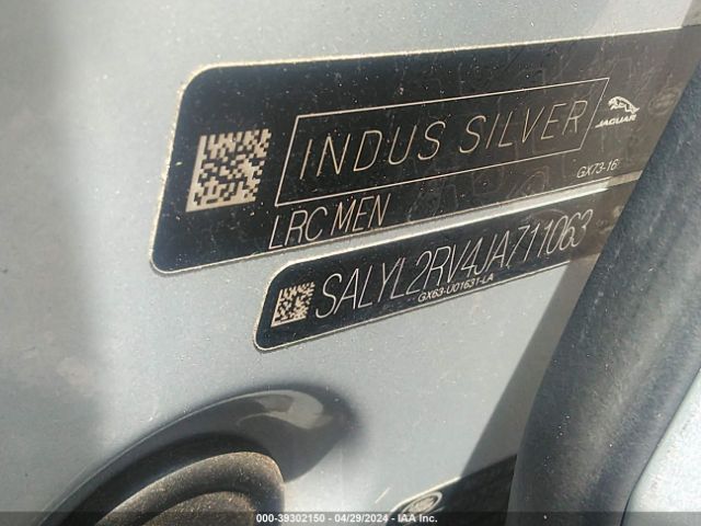 SALYL2RV4JA711063 Land Rover Range Rover Velar P380 Se R-dynamic