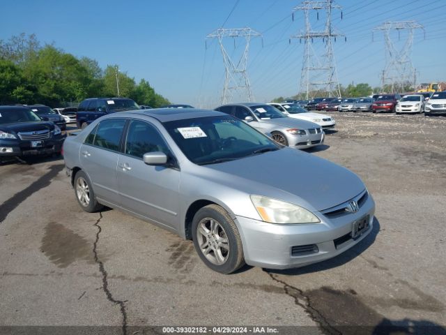 Auction sale of the 2007 Honda Accord 2.4 Ex, vin: 1HGCM56827A077986, lot number: 39302182