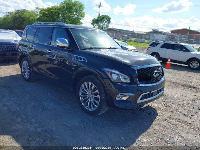 Продаж на аукціоні авто 2016 Infiniti Qx80, vin: JN8AZ2NE8G9125364, номер лоту: 39302241