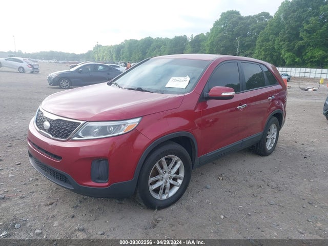 KIA SORENTO LX 2014 5XYKT3A6XEG457338 Image 2