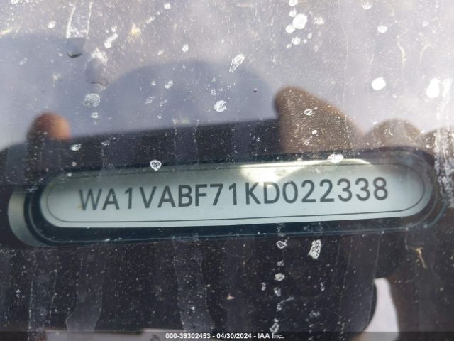 WA1VABF71KD022338 Audi Q7 55 Premium