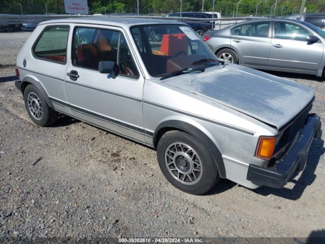 Продаж на аукціоні авто 1983 Volkswagen Rabbit Gti Sport, vin: 1VWDC0173DV026151, номер лоту: 39302610