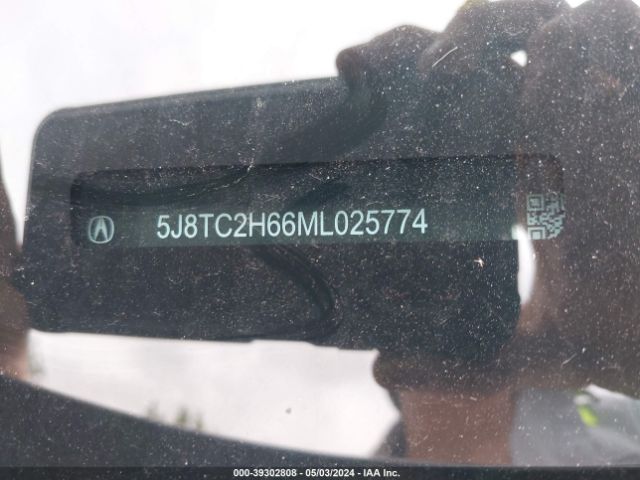 5J8TC2H66ML025774 Acura Rdx A-spec Package