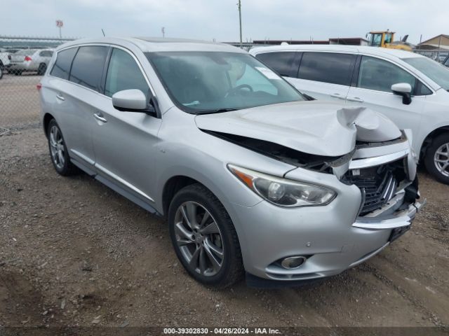 Auction sale of the 2014 Infiniti Qx60, vin: 5N1AL0MNXEC524680, lot number: 39302830