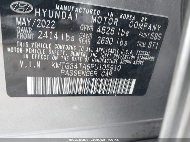 Genesis G70 2.0t Awd 2023 KMTG34TA6PU105910 Image 9