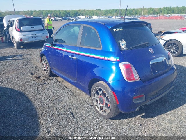 2012 FIAT 500 3C3CFFBR1CT171782 Photo 2
