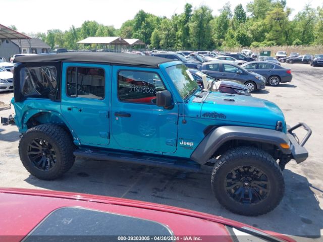 1C4HJXDG9LW209996 Jeep Wrangler Unlimited Black And Tan 4x4