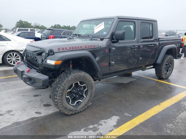 Jeep Gladiator Rubicon 4x4 2022 1C6JJTBG1NL123574 Image 2