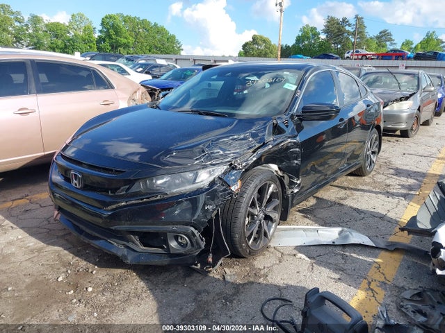 Honda Civic Sport 2019 2HGFC2F89KH553210 Image 2