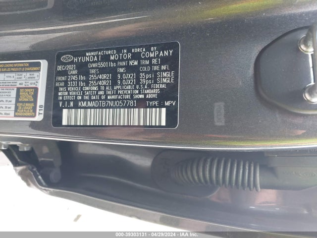 Genesis Gv70 2.5t Awd 2022 KMUMADTB7NU057781 Image 9