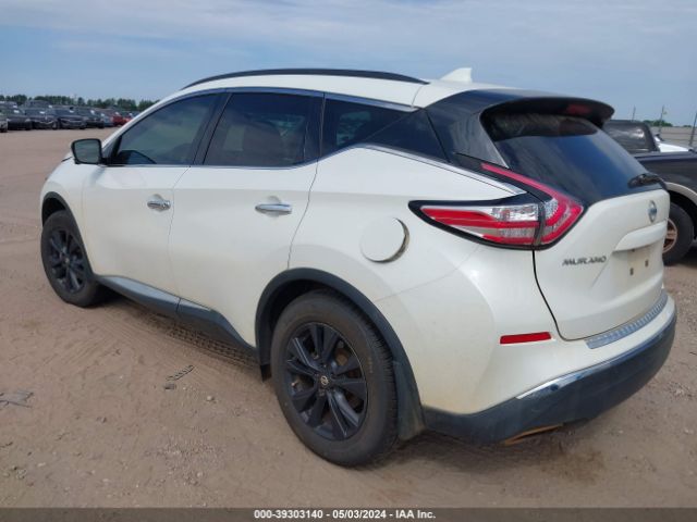 5N1AZ2MG0JN138005 Nissan MURANO SV