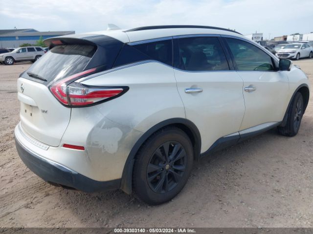 5N1AZ2MG0JN138005 Nissan MURANO SV