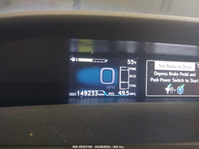 Toyota Prius Two Eco 2017 JTDKARFU5H3043733 Image 15