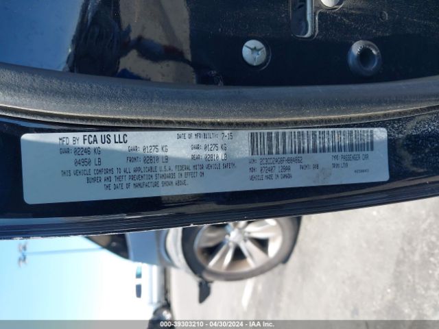 2C3CDZAG8FH884862 Dodge Challenger Sxt