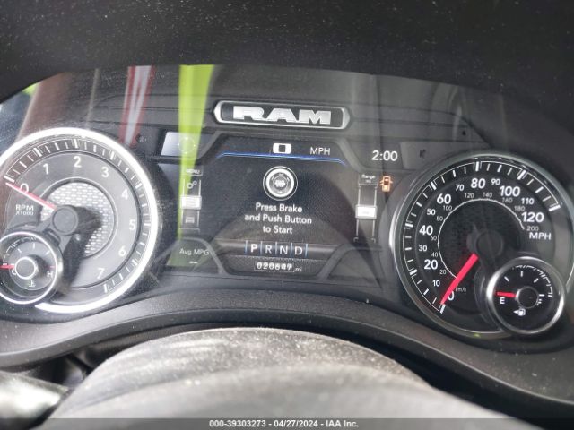 1C6RRFBG1PN612321 RAM 1500 Big Horn Quad Cab 4x4 6'4 Box
