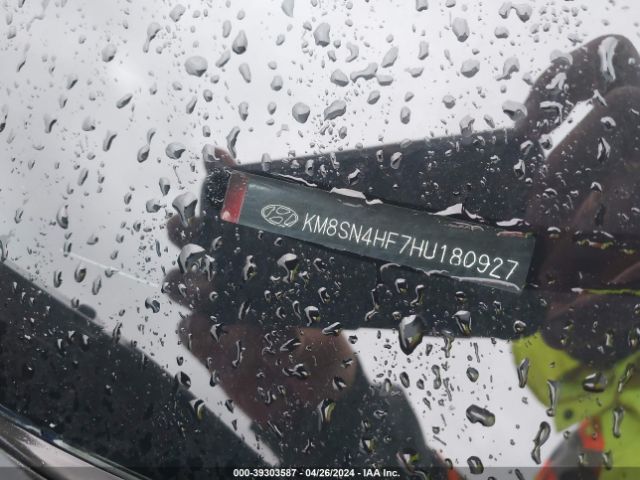KM8SN4HF7HU180927 Hyundai Santa Fe Se
