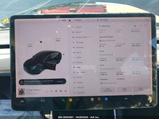 5YJ3E1EA1KF192927 Tesla Model 3 Long Range/mid Range/standard Range/standard Range Plus