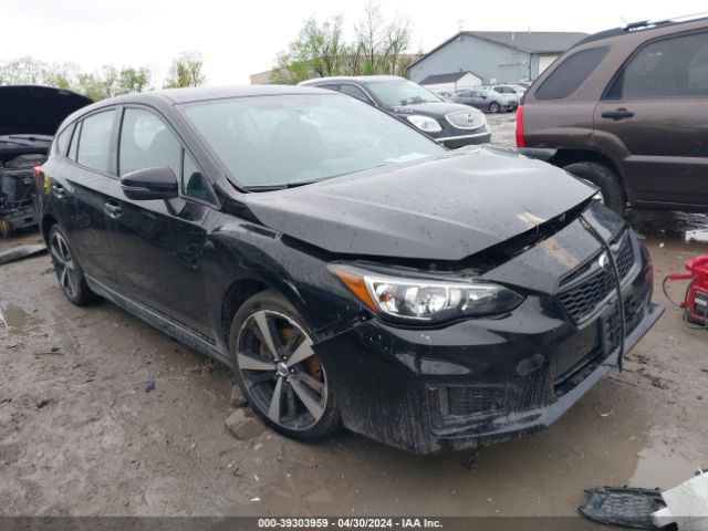 2018 Subaru Impreza 2.0i Sport მანქანა იყიდება აუქციონზე, vin: 4S3GTAK6XJ3723125, აუქციონის ნომერი: 39303959