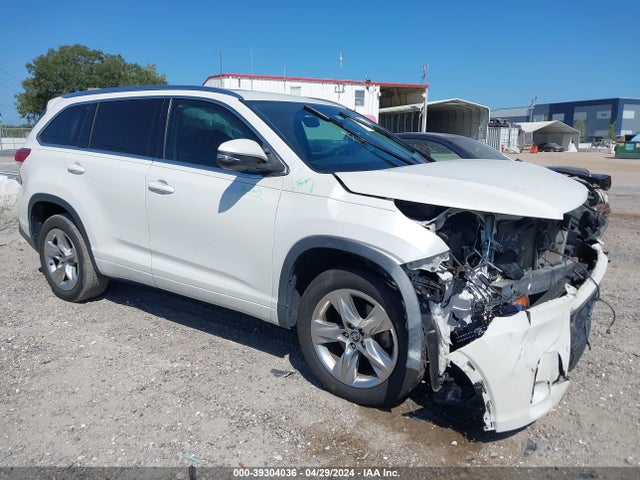 Toyota Highlander Limited 2019 5TDYZRFH1KS315321 Image 1