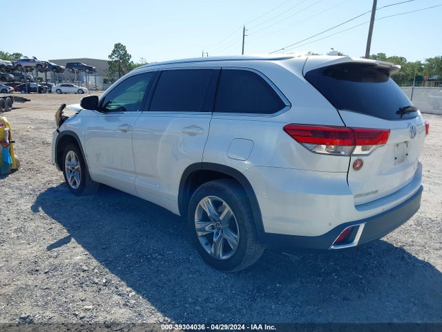 Toyota Highlander Limited 2019 5TDYZRFH1KS315321 Image 3