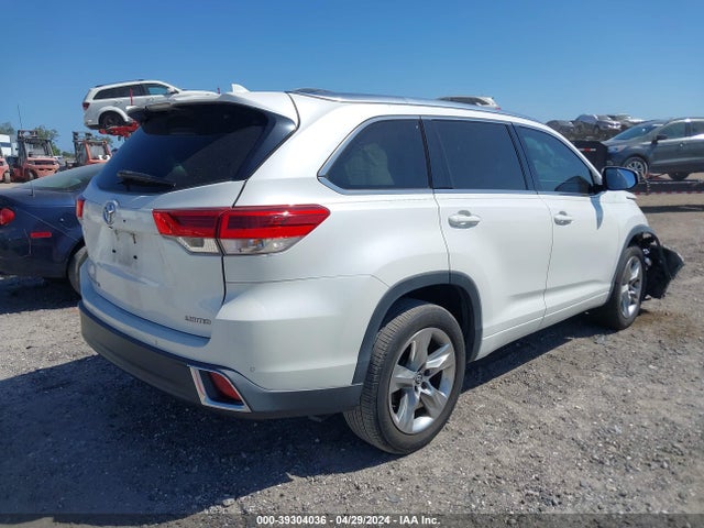 Toyota Highlander Limited 2019 5TDYZRFH1KS315321 Image 4