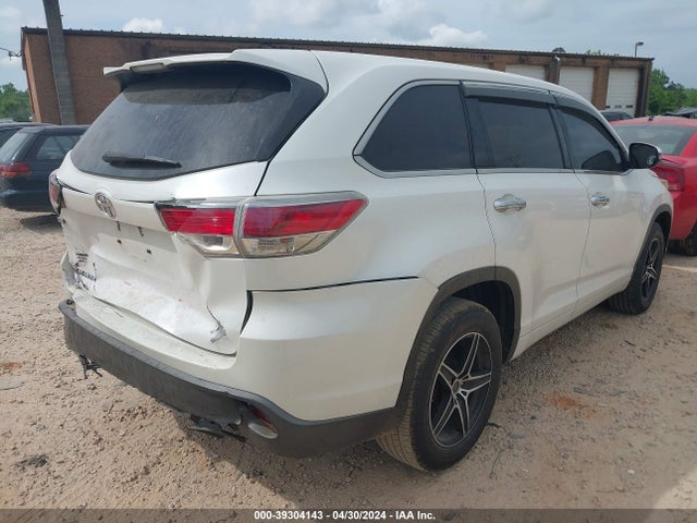 Toyota Highlander Le 2016 5TDZARFH0GS018169 Image 4
