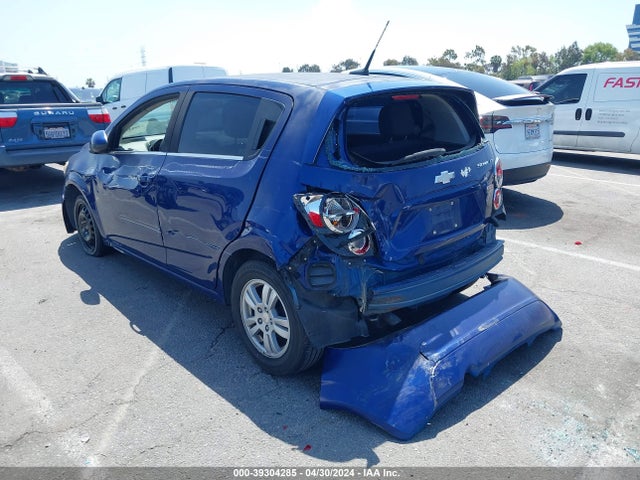 Chevrolet Sonic Lt Auto 2014 1G1JC6SB3E4194948 Image 3