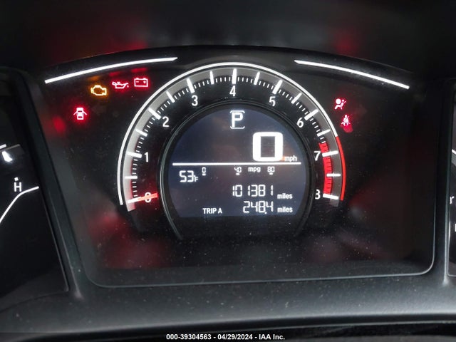 Honda Civic Lx 2017 2HGFC4B54HH305642 Image 7