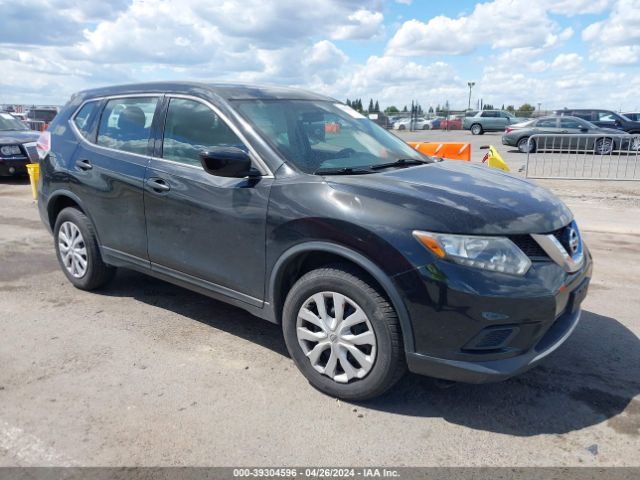 Auction sale of the 2016 Nissan Rogue S/sl/sv, vin: 5N1AT2MV2GC733278, lot number: 39304596