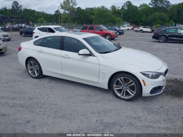 Auction sale of the 2019 Bmw 430i Gran Coupe Xdrive, vin: WBA4J3C52KBL08993, lot number: 39304720