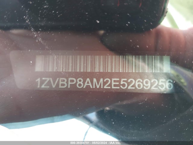 Ford Mustang V6 2014 1ZVBP8AM2E5269256 Image 9