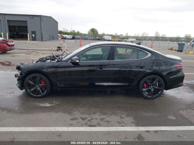 KMTG54TE1NU085477 Genesis G70 3.3t Awd