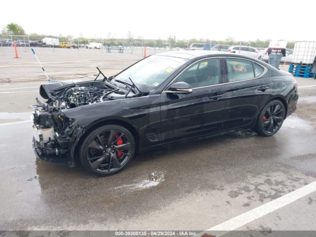 KMTG54TE1NU085477 Genesis G70 3.3t Awd