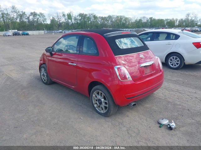 2013 FIAT 500C 3C3CFFDR8DT608496 Photo 2