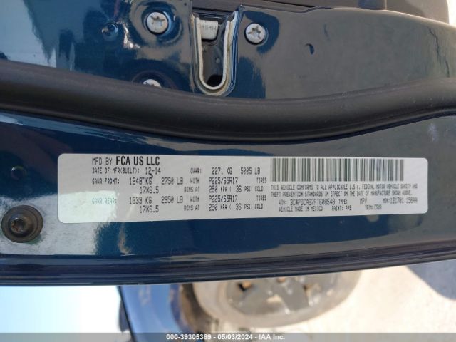 3C4PDCAB7FT608548 Dodge Journey American Value Pkg