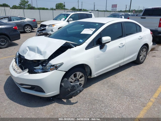 Honda Civic Lx 2014 19XFB2F56EE030296 Image 2