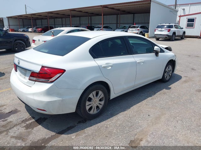 Honda Civic Lx 2014 19XFB2F56EE030296 Image 4