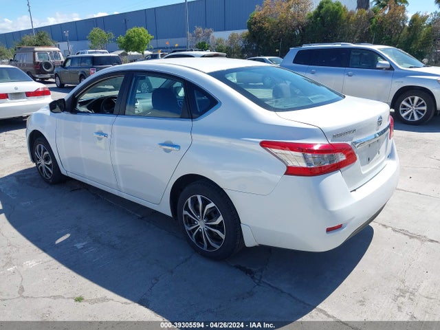 Nissan SENTRA S 2014 3N1AB7AP1EL679728 Image 3