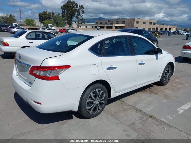 Nissan SENTRA S 2014 3N1AB7AP1EL679728 Image 4