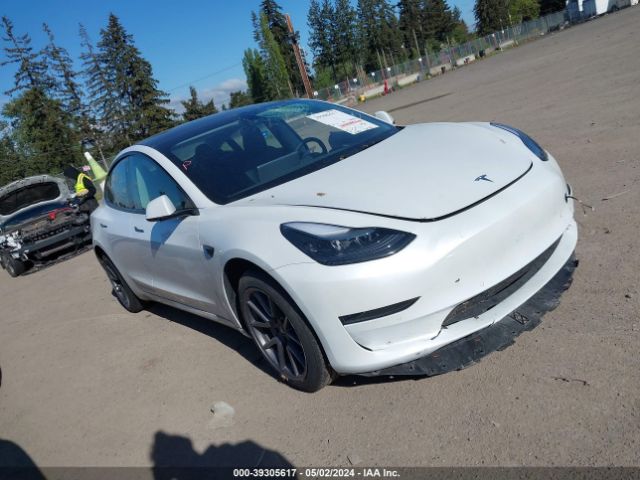Продаж на аукціоні авто 2022 Tesla Model 3 Long Range Dual Motor All-wheel Drive, vin: 5YJ3E1EB6NF274925, номер лоту: 39305617