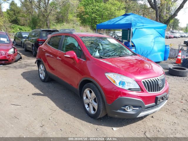 2016 Buick Encore Leather მანქანა იყიდება აუქციონზე, vin: KL4CJCSB7GB574033, აუქციონის ნომერი: 39305720