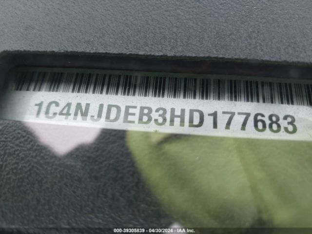 1C4NJDEB3HD177683 Jeep Compass High Altitude 4x4