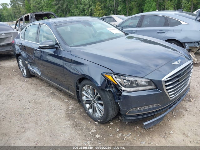 Genesis G80 3.8 2017 KMHGN4JE7HU167568 Image 1
