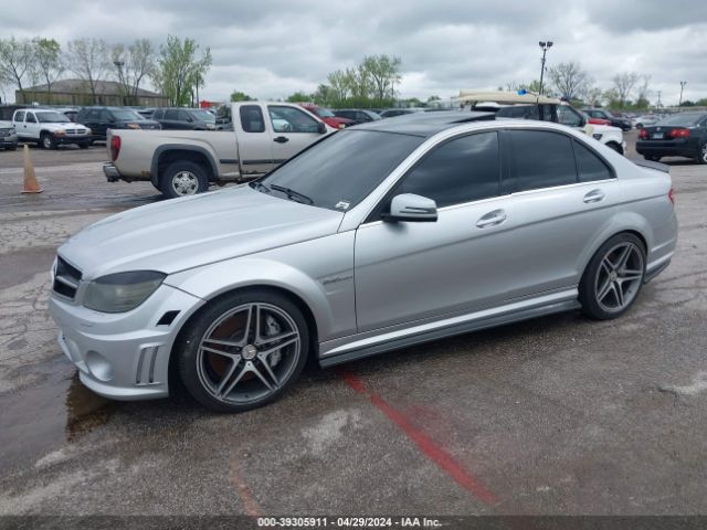 2010 MERCEDES-BENZ C 63 AMG WDDGF7HB6AF468217 Photo 1